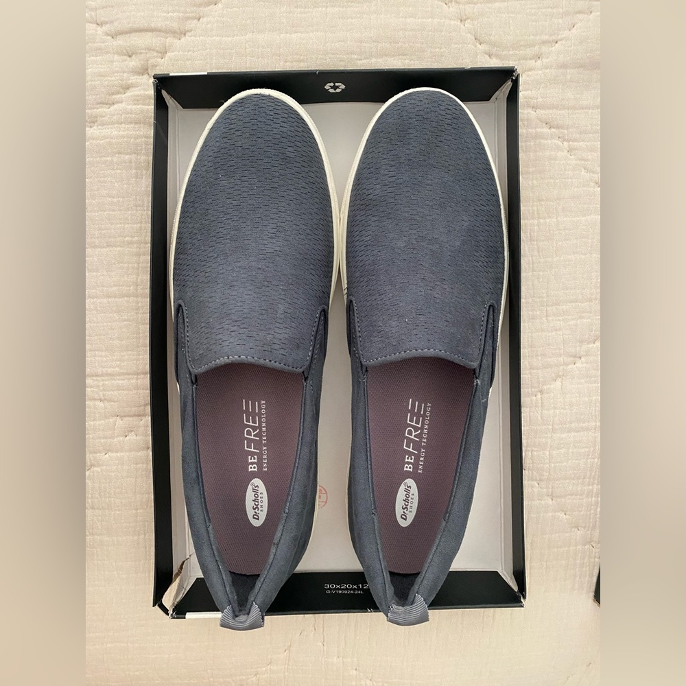 Dr. Scholl’s no bad days sneakers oxide blue size 10